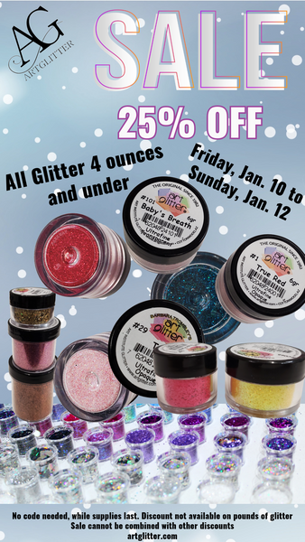 January Glitter Sale
