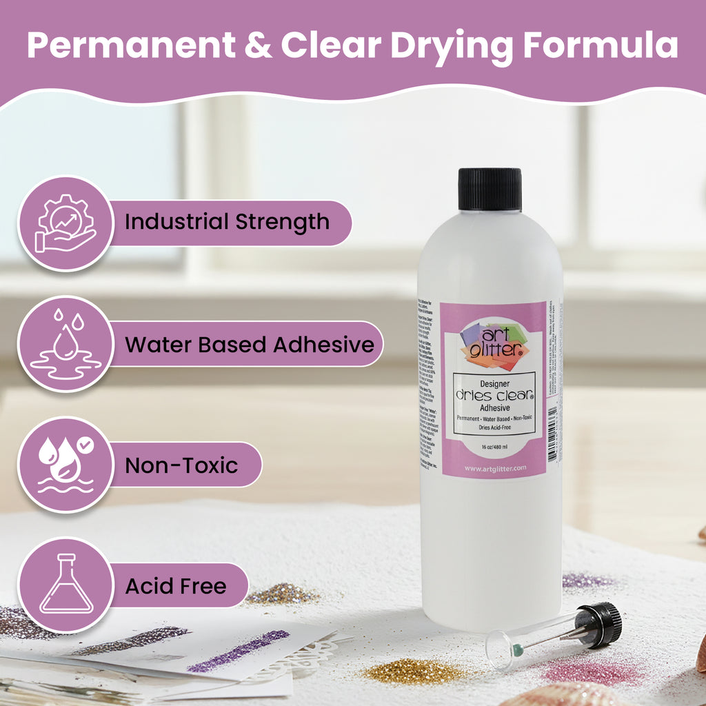 16 OZ DESIGNER DRIES CLEAR ADHESIVE GLUE