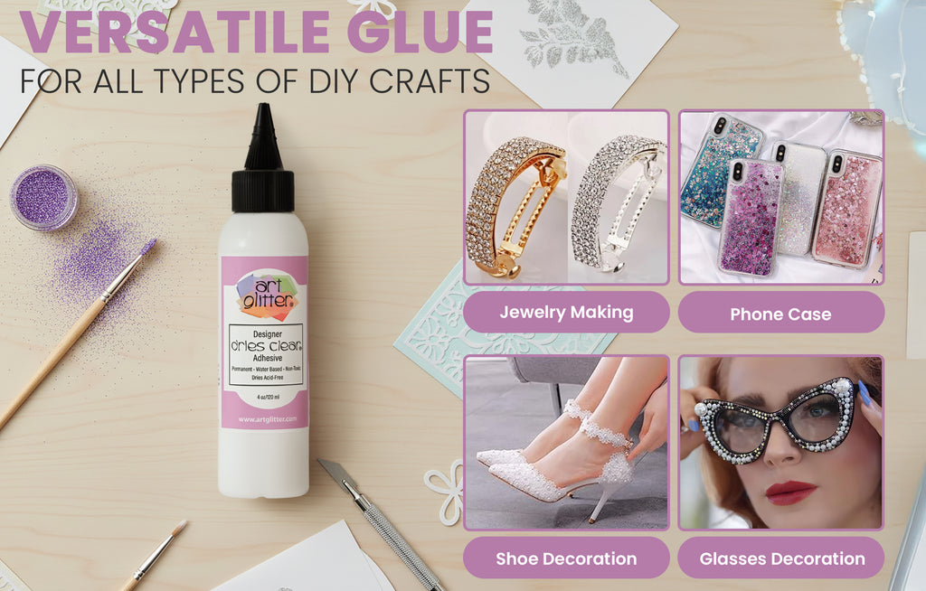 4 OZ DESIGNER DRIES CLEAR ADHESIVE GLUE
