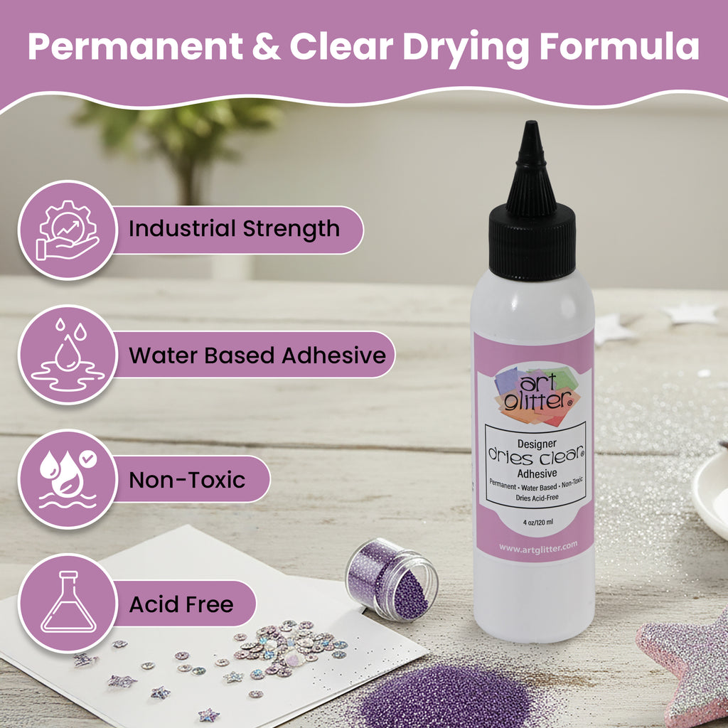 4 OZ DESIGNER DRIES CLEAR ADHESIVE GLUE