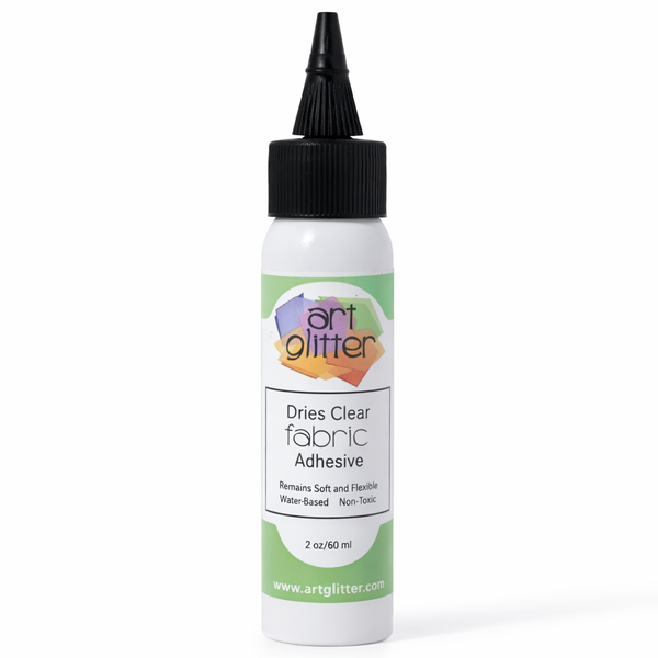 2 OZ FABRIC DRIES CLEAR ADHESIVE GLUE