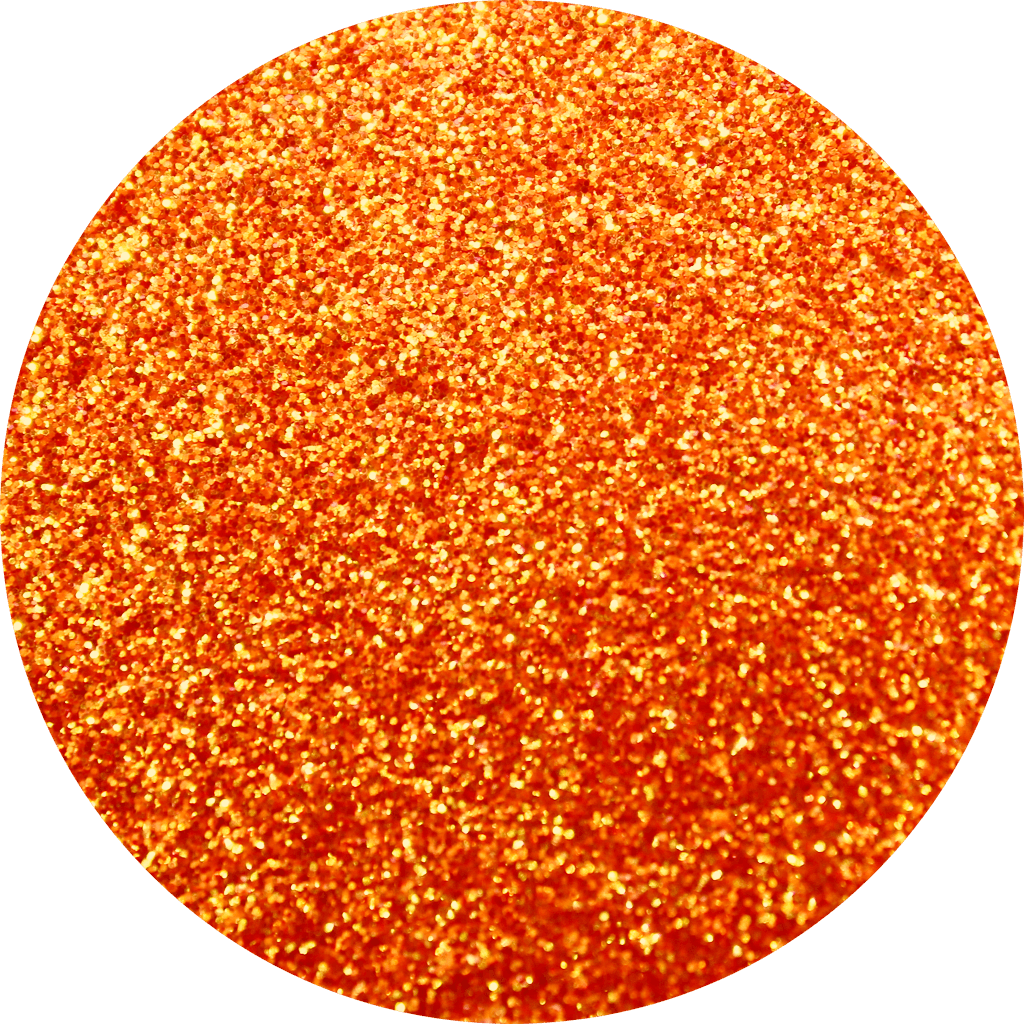 Vintage Paint Fluorescent Orange Sparkle Metal Flake Glitter - .008 Size For Epoxy, Tumbler, Paint