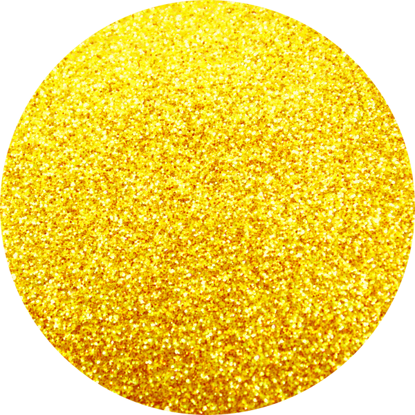 PALE YELLOW || Transparent Fine Glitter, Solvent Resistant