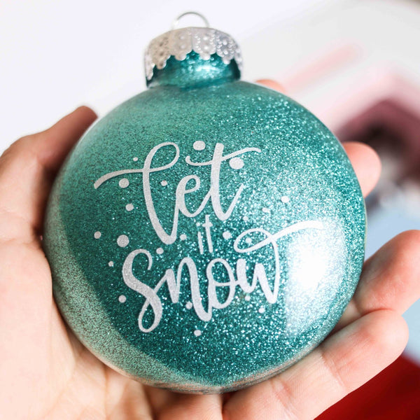 CLASS GLITTER ORNAMENTS